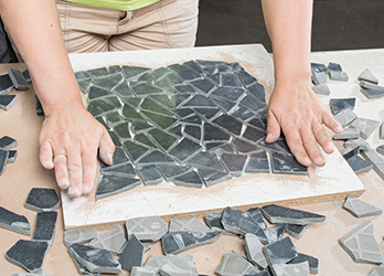 Mosaike aus Fliesen in vielen Formaten